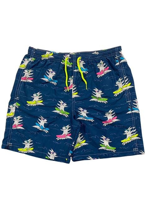 Costume da bagno bambino blu MC2 SAINT BARTH | 05497BLU